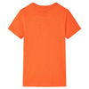 Vidaxl Camisa para niños 128 Donkeroranje