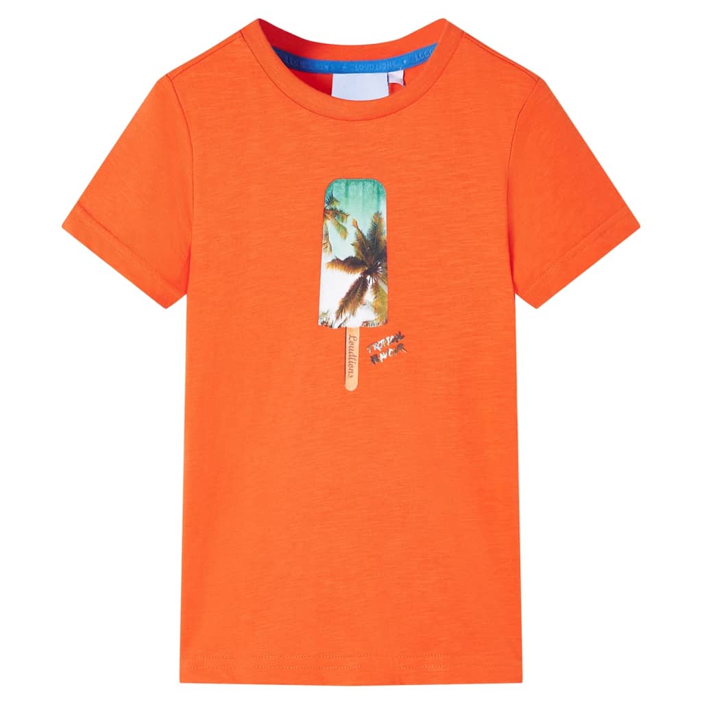 Vidaxl Children's Shirt 140 Donkeroranje