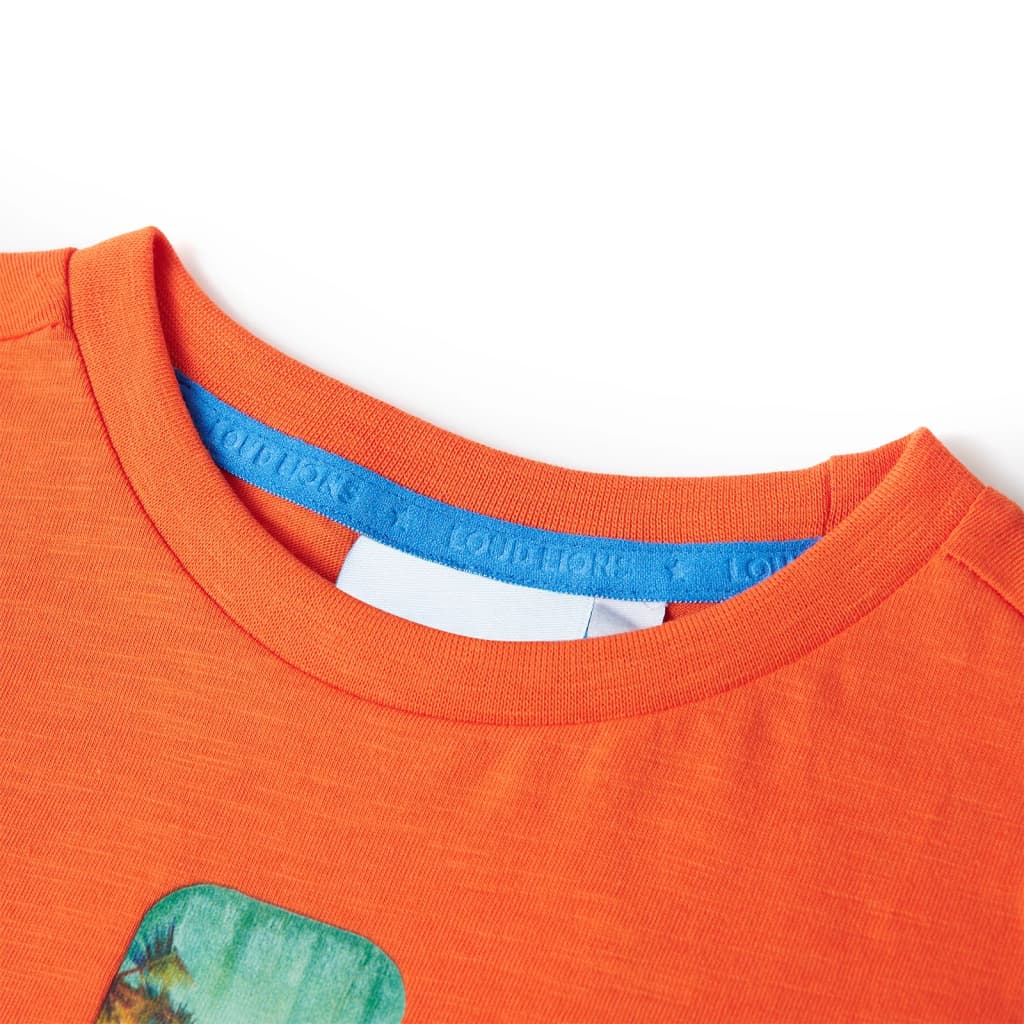 Vidaxl Children's Shirt 140 Donkeroranje