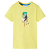VidaXL Kindershirt 128 geel