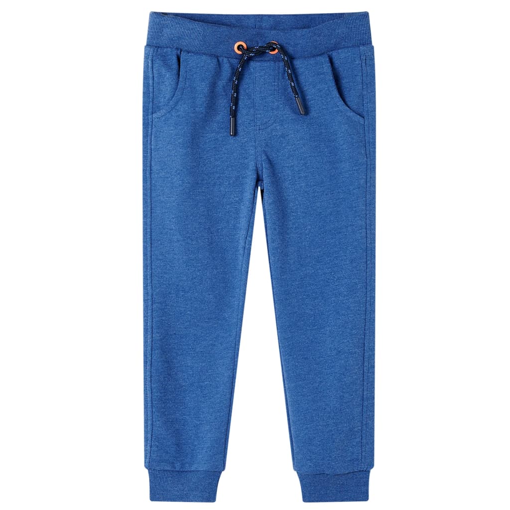 Pantalones de trote de Vidaxl para niños 92 Blue oscuro