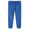 Pantaloni da jogging per bambini Vidaxl 128 blu scuro