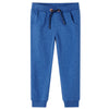 Pantaloni da jogging per bambini Vidaxl 140 blu scuro