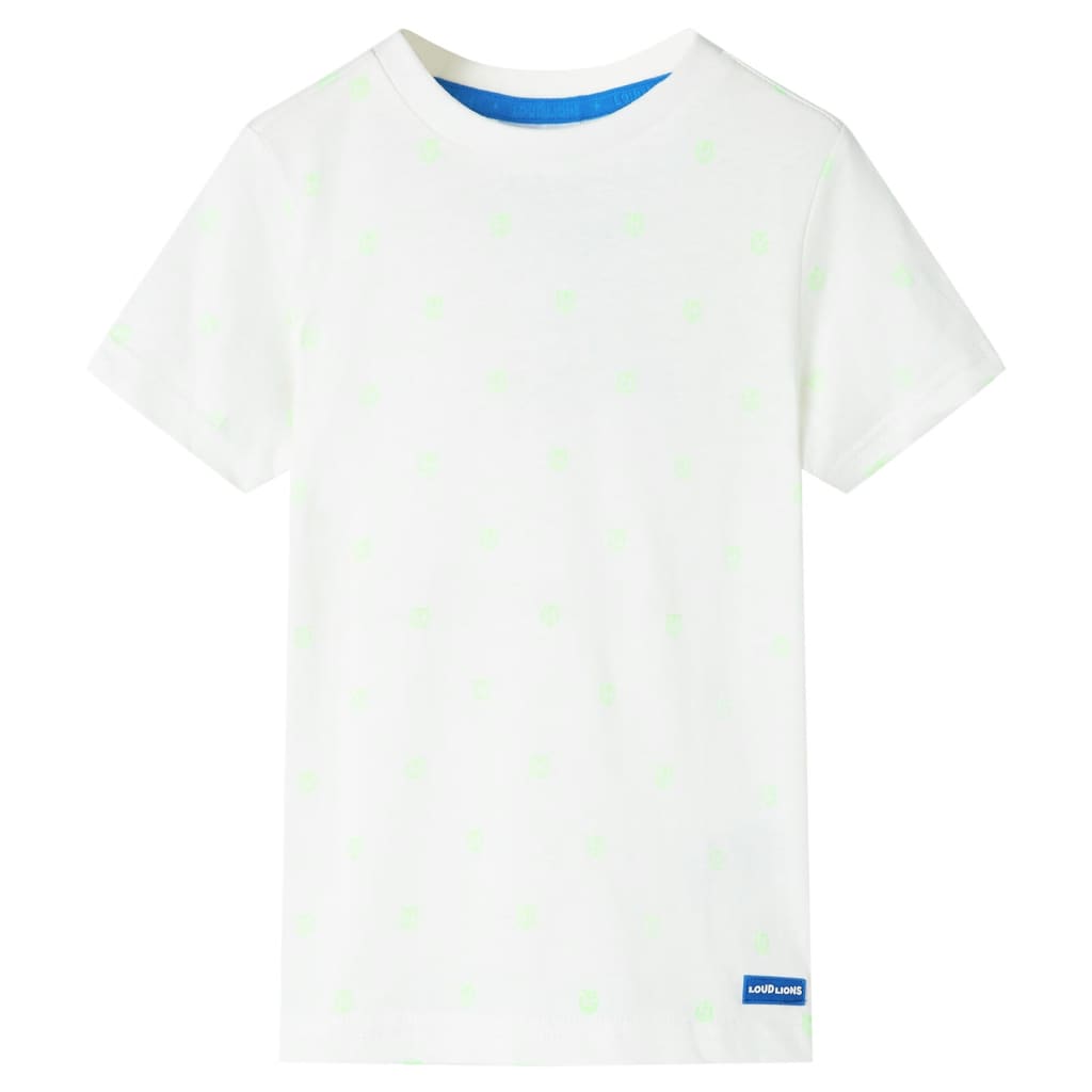 Vidaxl Camisa para niños 104 ECRU