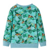 Vidaxl Children's Sweater 104 Verde chiaro misto