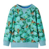 Vidaxl Children's Sweater 128 Verde chiaro misto