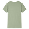 Vidaxl kindershirt 116 lichtkakikleurig
