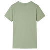 Vidaxl kindershirt 140 lichtkakikleurig