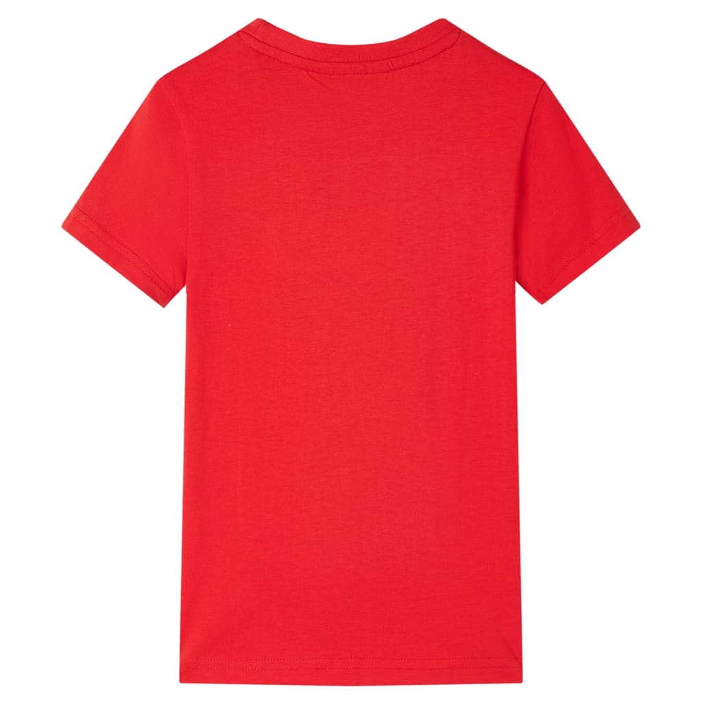 Vidaxl camisa para niños 92 rojo