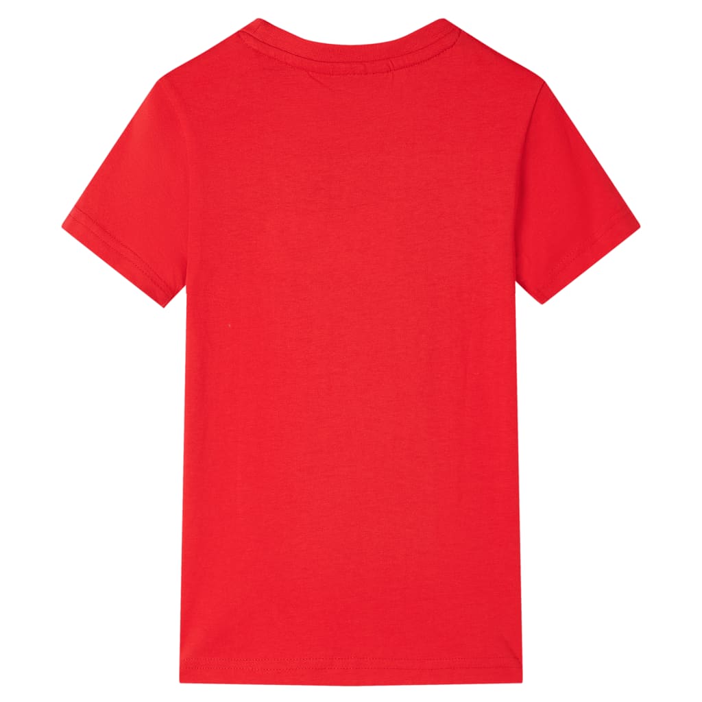 Vidaxl camisa para niños 104 rojo