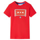 Vidaxl Children's Shirt 128 Red