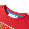 Vidaxl camisa para niños 128 rojo