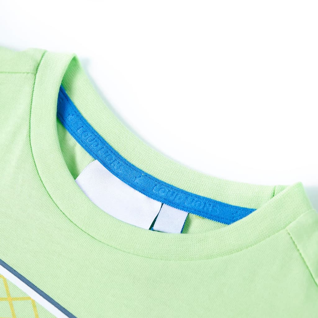 Vidaxl Camisa para niños 92 Limegroen