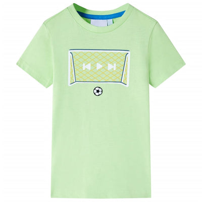 Vidaxl Children's Shirt 104 Limegroen