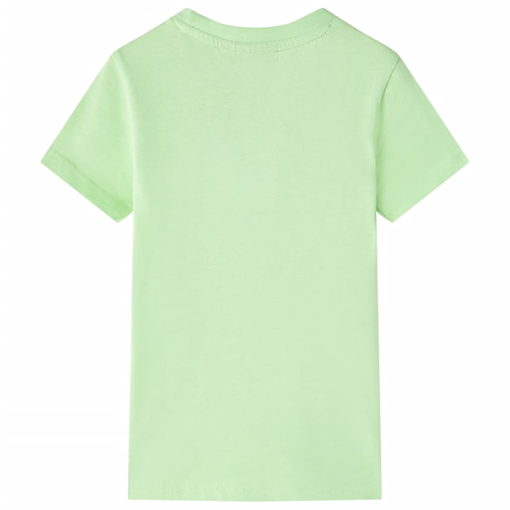 Vidaxl Children's Shirt 116 Limegroen