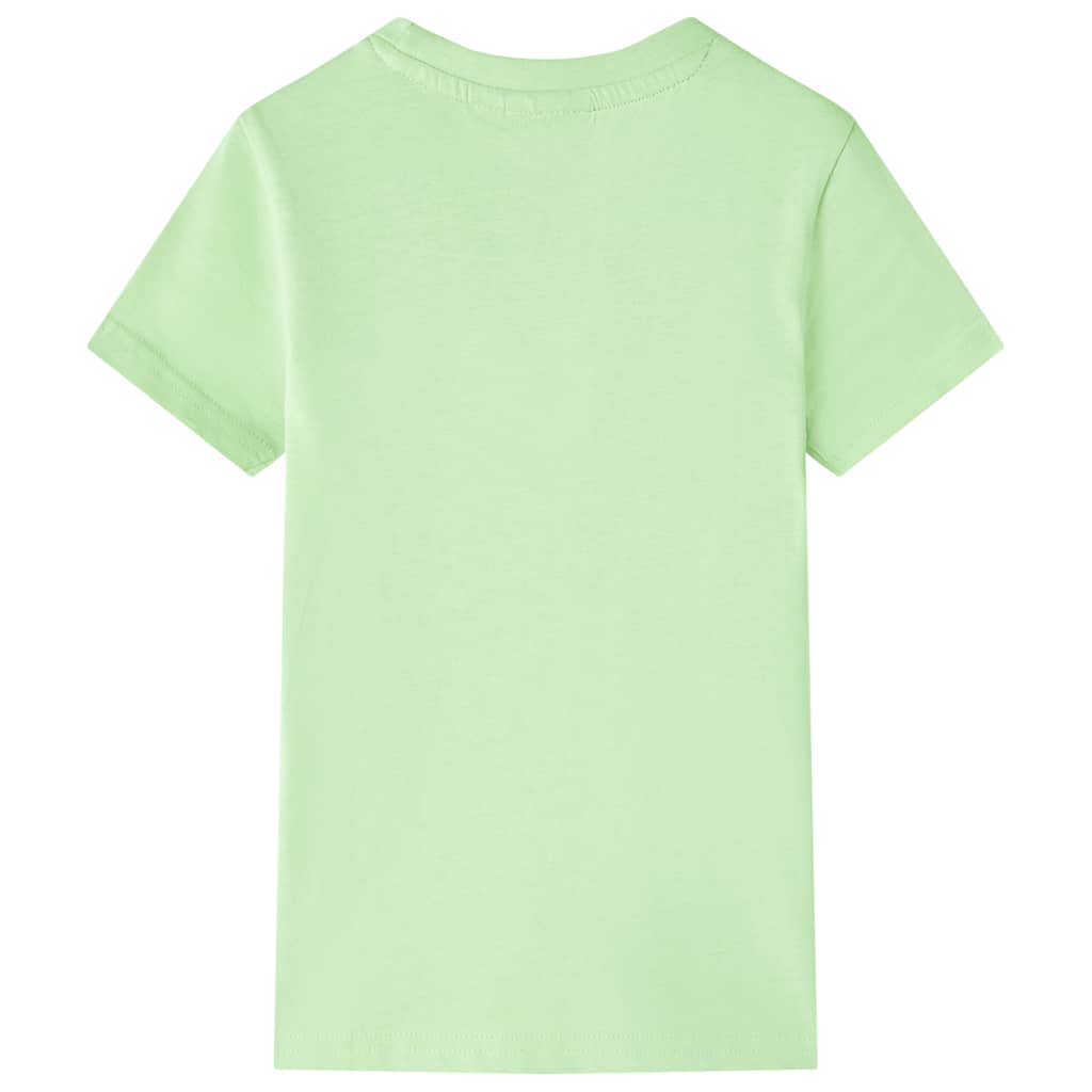 Vidaxl Camisa para niños 140 Limegroen