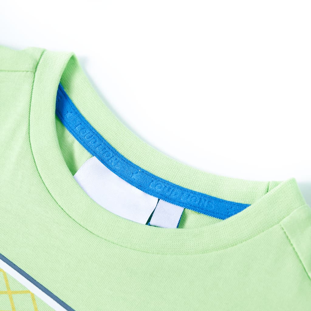 Vidaxl Camisa para niños 140 Limegroen