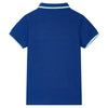 VidaXL Kinderpoloshirt 92 donkerblauw
