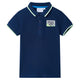 Vidaxl Children's Polo Shirt 140 Navy Blue