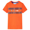 Vidaxl kindershirt 116 donkeroranje