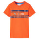 Vidaxl Children's Shirt 128 Donkerranje