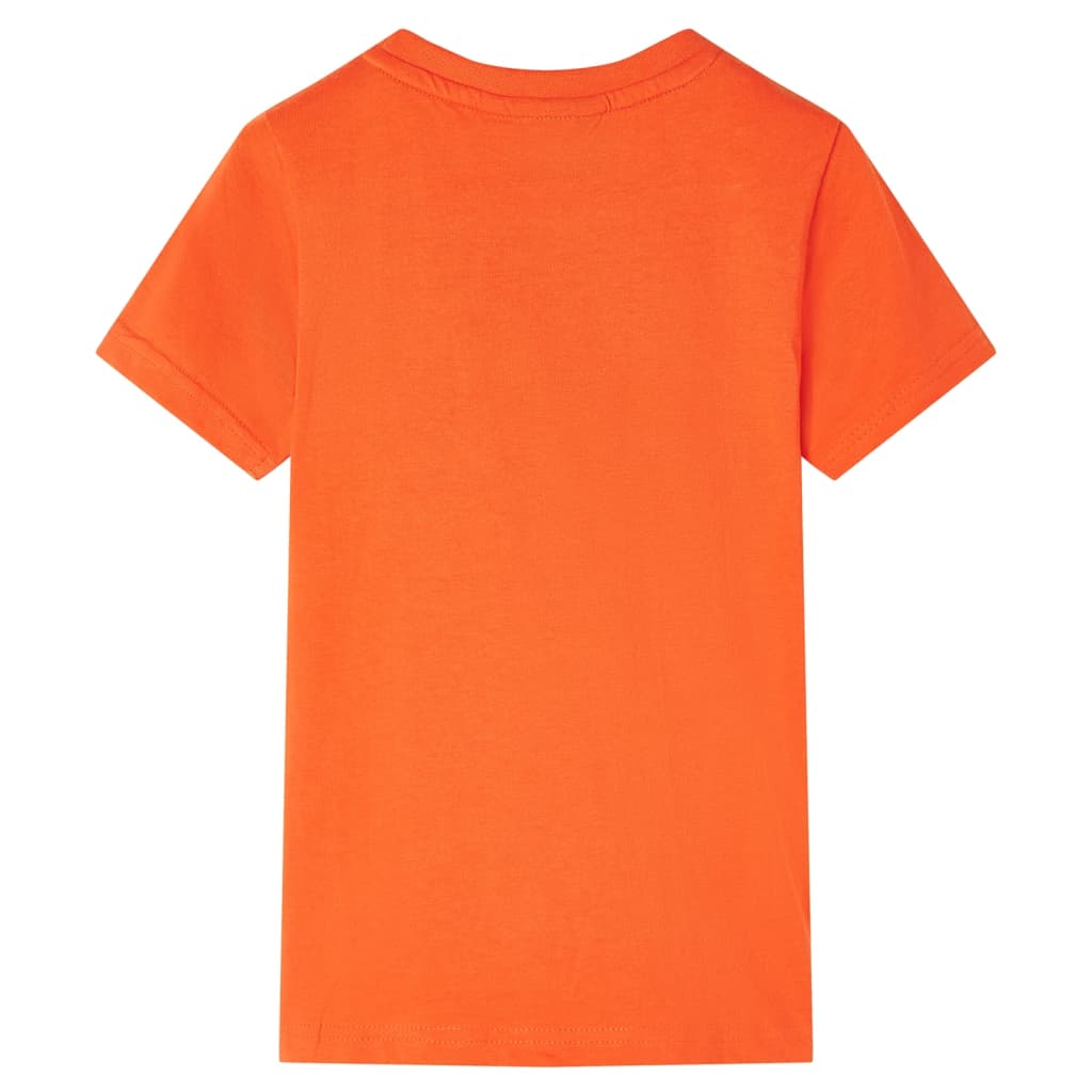 Vidaxl Children's Shirt 128 Donkerranje