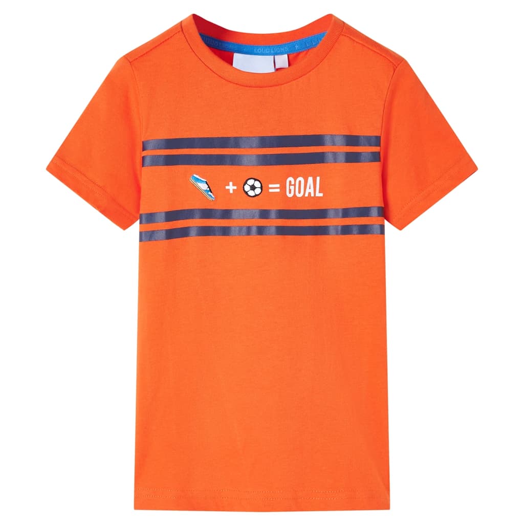 Vidaxl Children's Shirt 140 Donkeroranje