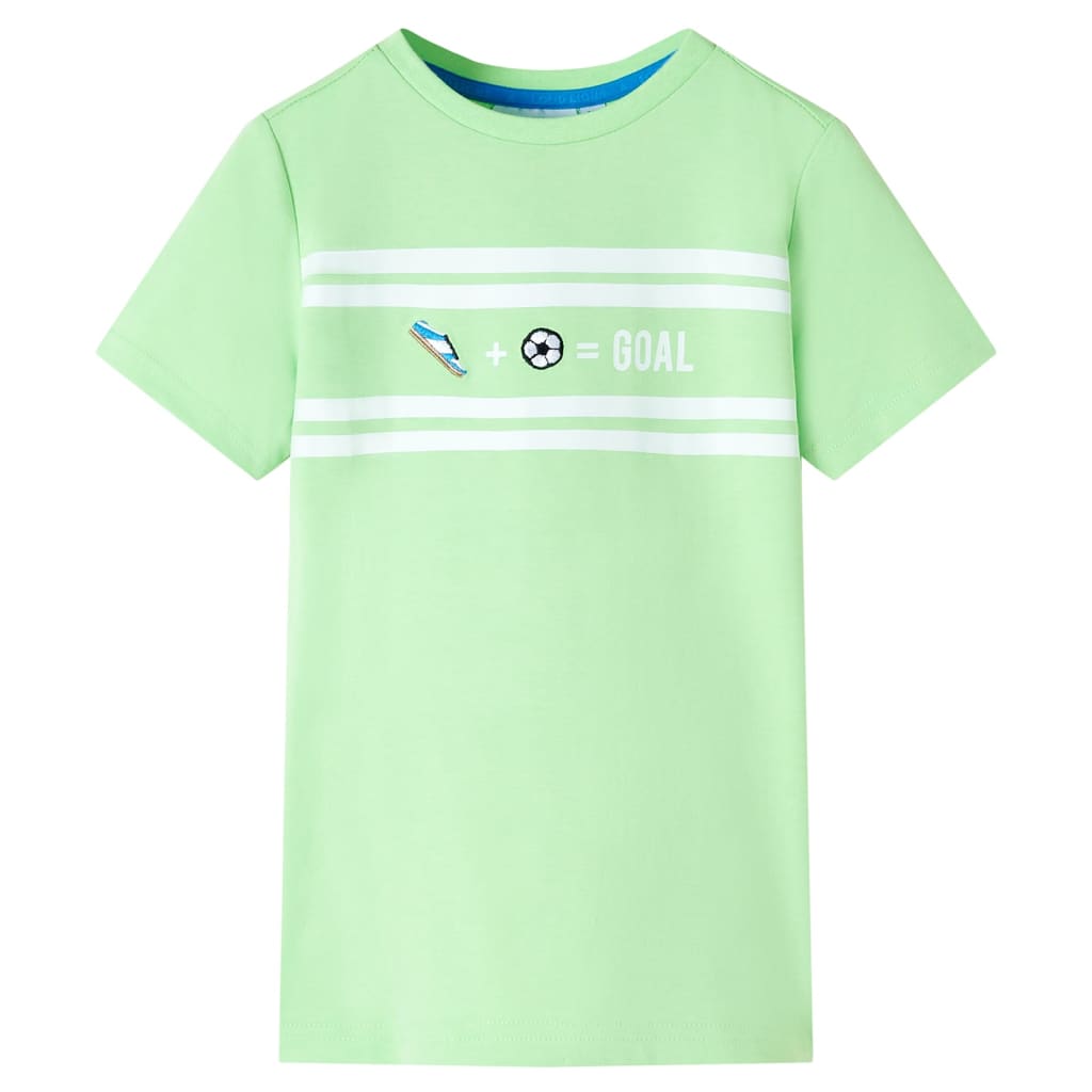 Vidaxl Children's Shirt 92 Neongroen