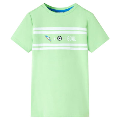 VidaXL Kindershirt 92 neongroen