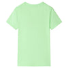 Vidaxl Children's Shirt 128 Neongroen
