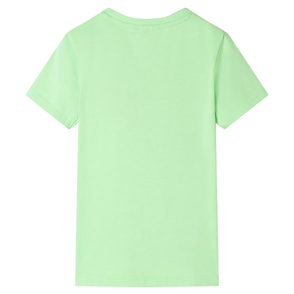 VidaXL Kindershirt 140 neongroen