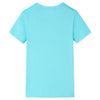 VidaXL Kindershirt 128 zeeblauw