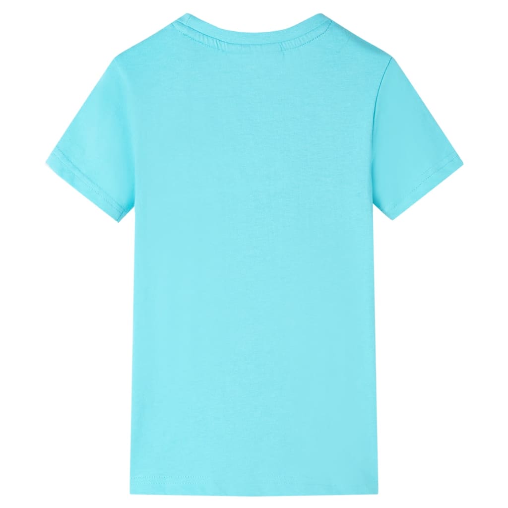 Vidaxl Camisa para niños 128 Sea Blue