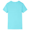 VidaXL Kindershirt 140 zeeblauw