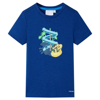 Vidaxl Camisa para niños 92 Blue oscuro