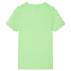 VidaXL Kindershirt 92 neongroen