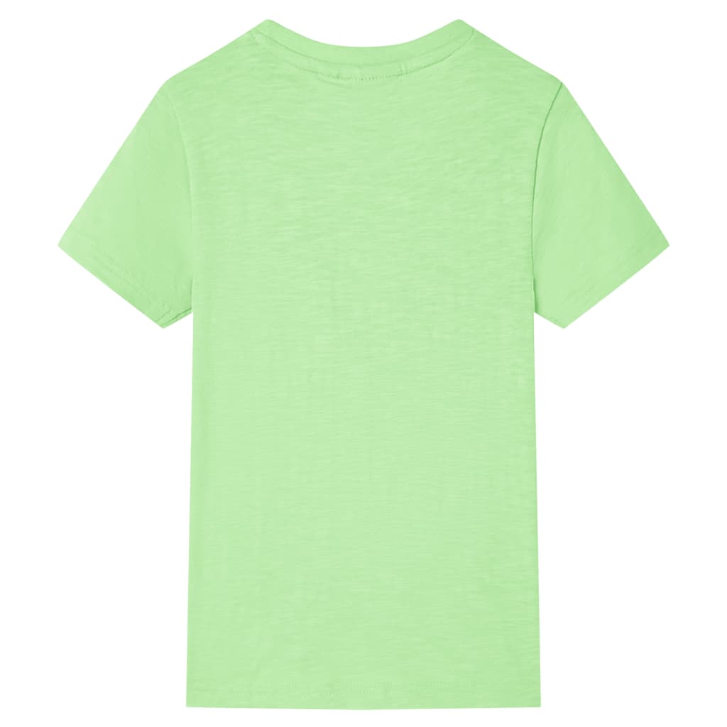 Vidaxl Camisa para niños 92 Neongroen