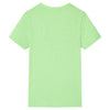 Vidaxl Children's Shirt 128 Neongroen