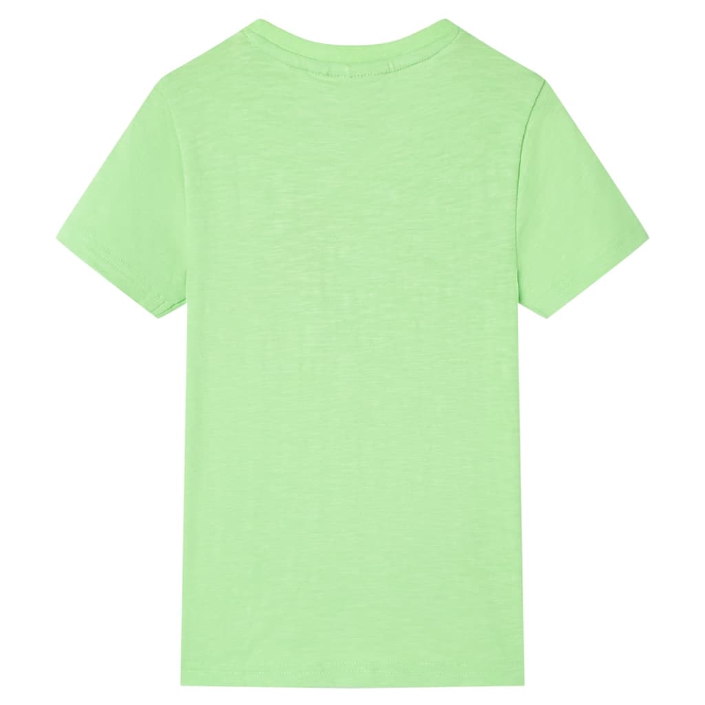 Vidaxl Camisa para niños 128 Neongroen