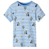 VidaXL Kindershirt 116 gemengd blauw