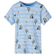 Vidaxl Children's Shirt 140 Blue misto