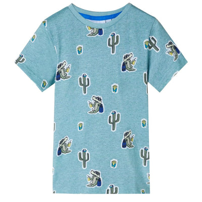 Vidaxl Camisa infantil 104 VERDE MEZCLO