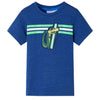 Vidaxl Children's Shirt 104 Blu scuro misto