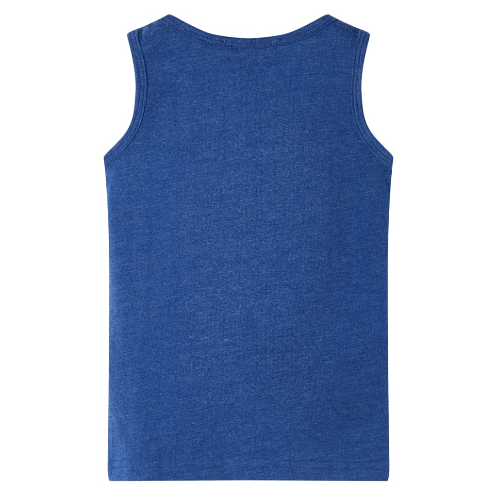 Vidaxl kindertopje 104 gemêleerd donkerblauw