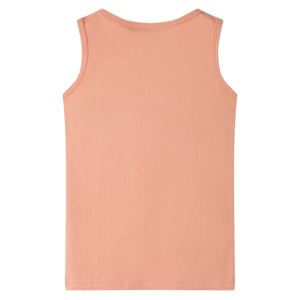 Vidaxl Children's Top 128 Light Orange