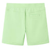 Vidaxl kindershort 128 fluorescerend groen