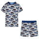 Vidaxl Children's pajamas with short sleeves 92 Gray