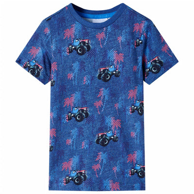 Vidaxl Camisa infantil 116 Azulada Mezcla Dark