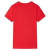 Vidaxl camisa para niños 92 rojo