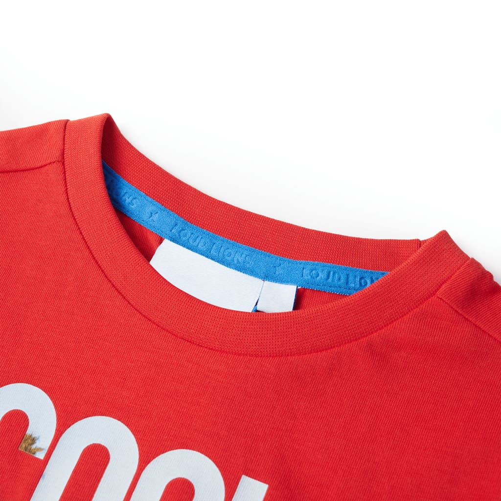 Vidaxl Children's Shirt 140 Red